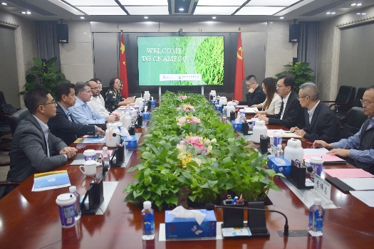 英美资源集团首席技术官、作物营养全球总裁到访j9国际厅集团，共商新型肥料战略合作